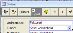 Faktura som e-post